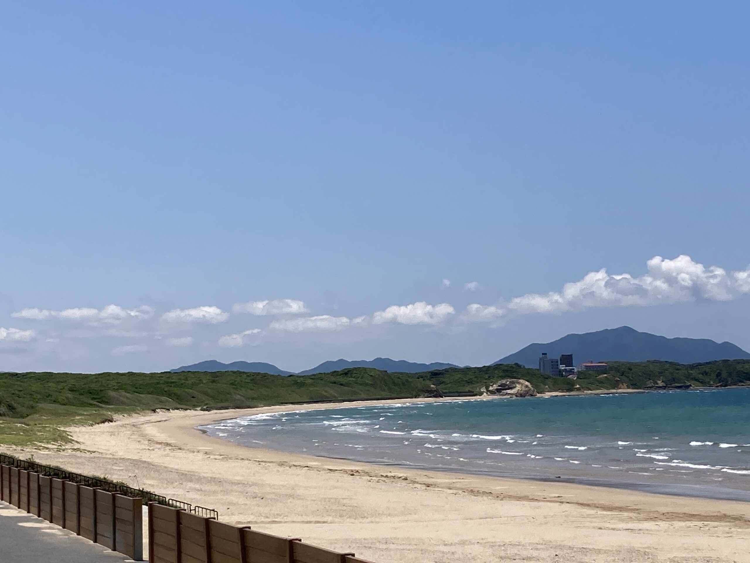 岩屋海水浴場　北九州　花火